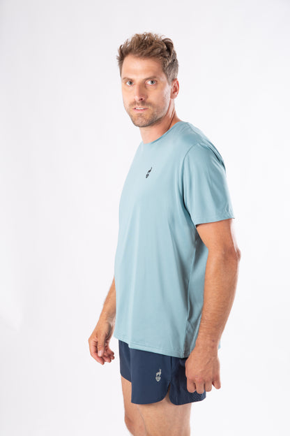 Sport-T-Shirt - TOMMY Mineral Blue - Atmungsaktivität