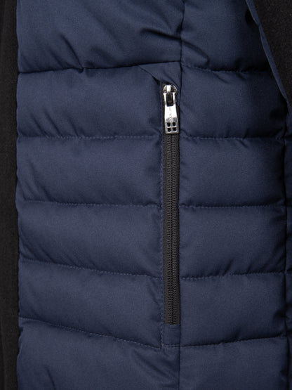 Hybridjacke - VALDO Navy - 66 % Polyamid