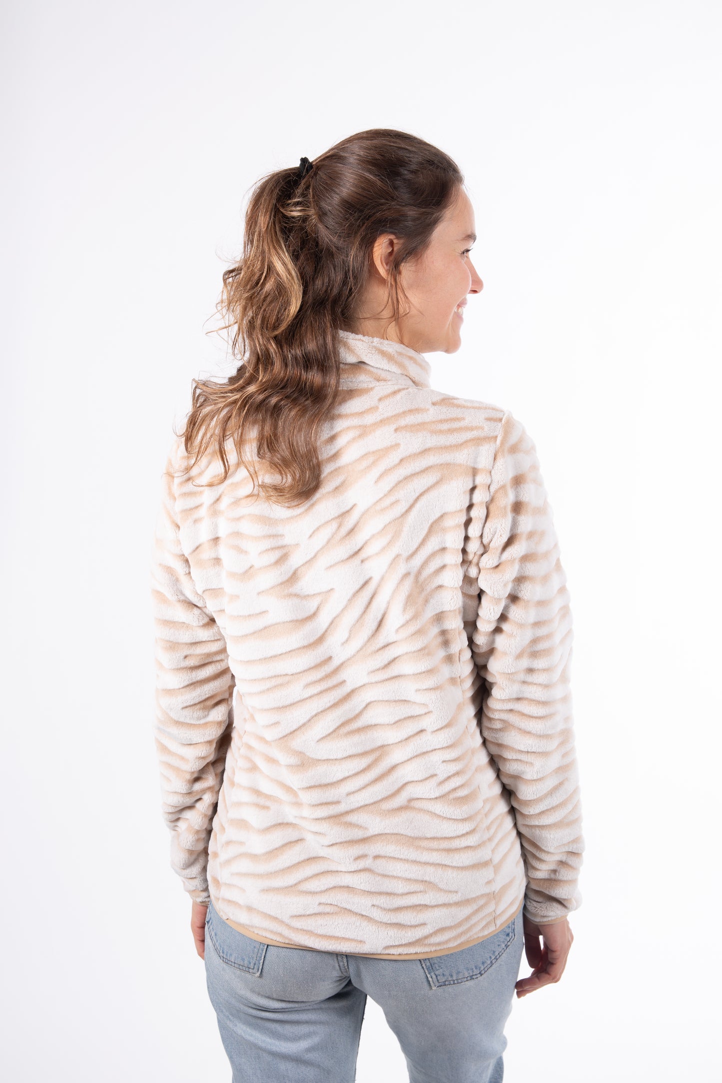 Fleecejacke - VESTO Sand - Kuschelig
