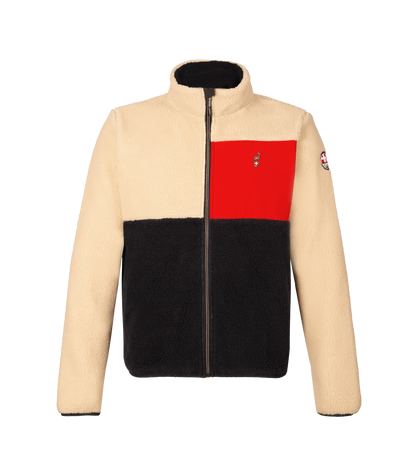 Sherpa Jacke  - VOGUE Navy/Flame Red - Bewegungsfreiheit