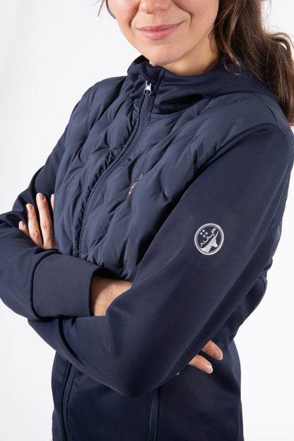 Hybridjacke - VOLTA Navy - Wärmeregulierung