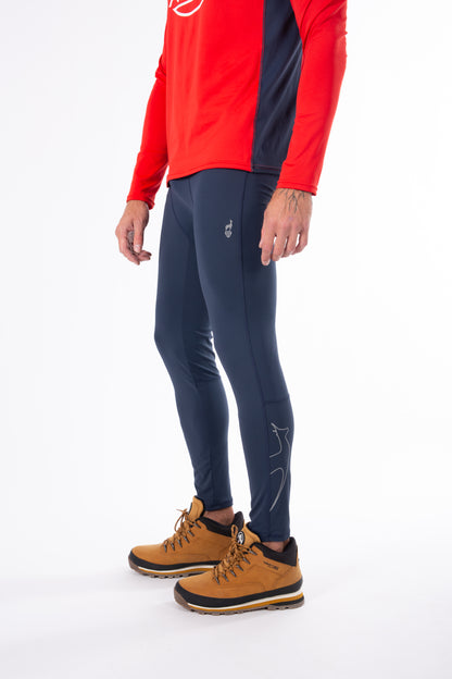 Herrenleggings - CLARK Navy - Wärmeregulierung