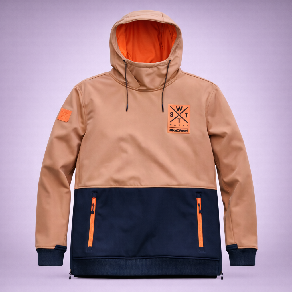 Softshellskihoodie - 1XMOTION 1327 - 10k/10k Wassersäule