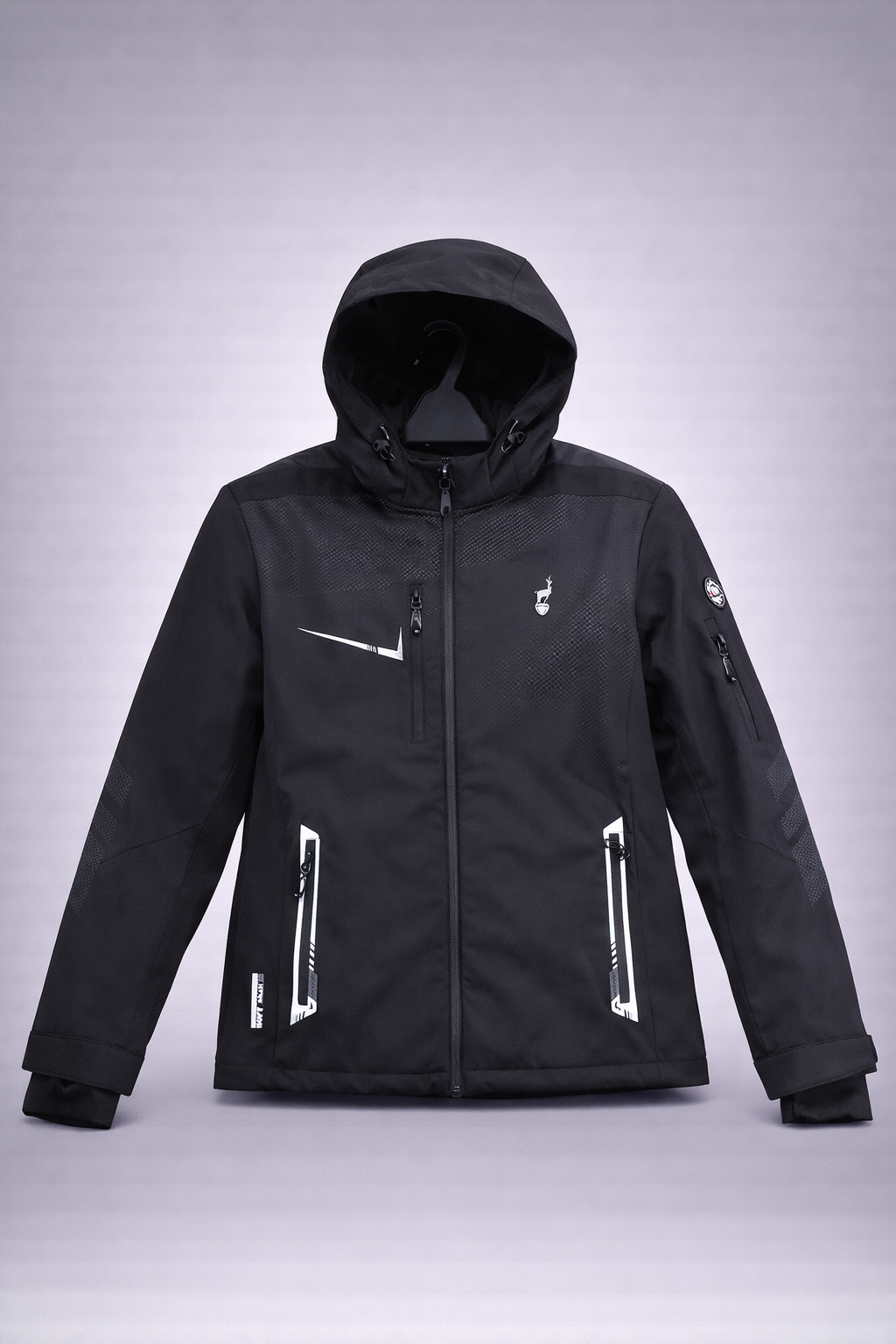 Softshelljacke - NEVIM Black - 5k/5k Wassersäule