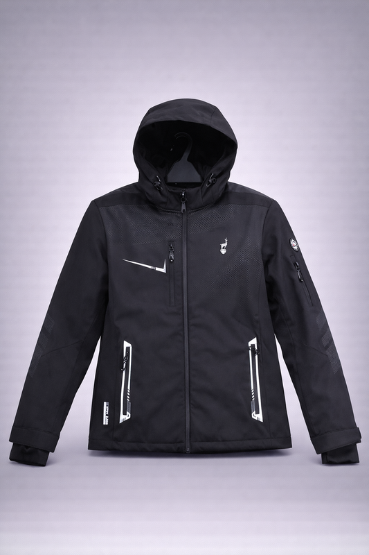 Softshelljacke - NEVIM Black - 5k/5k Wassersäule