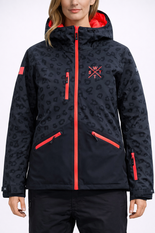 Skijacke - 1XPEAK Leopard Dark Iron