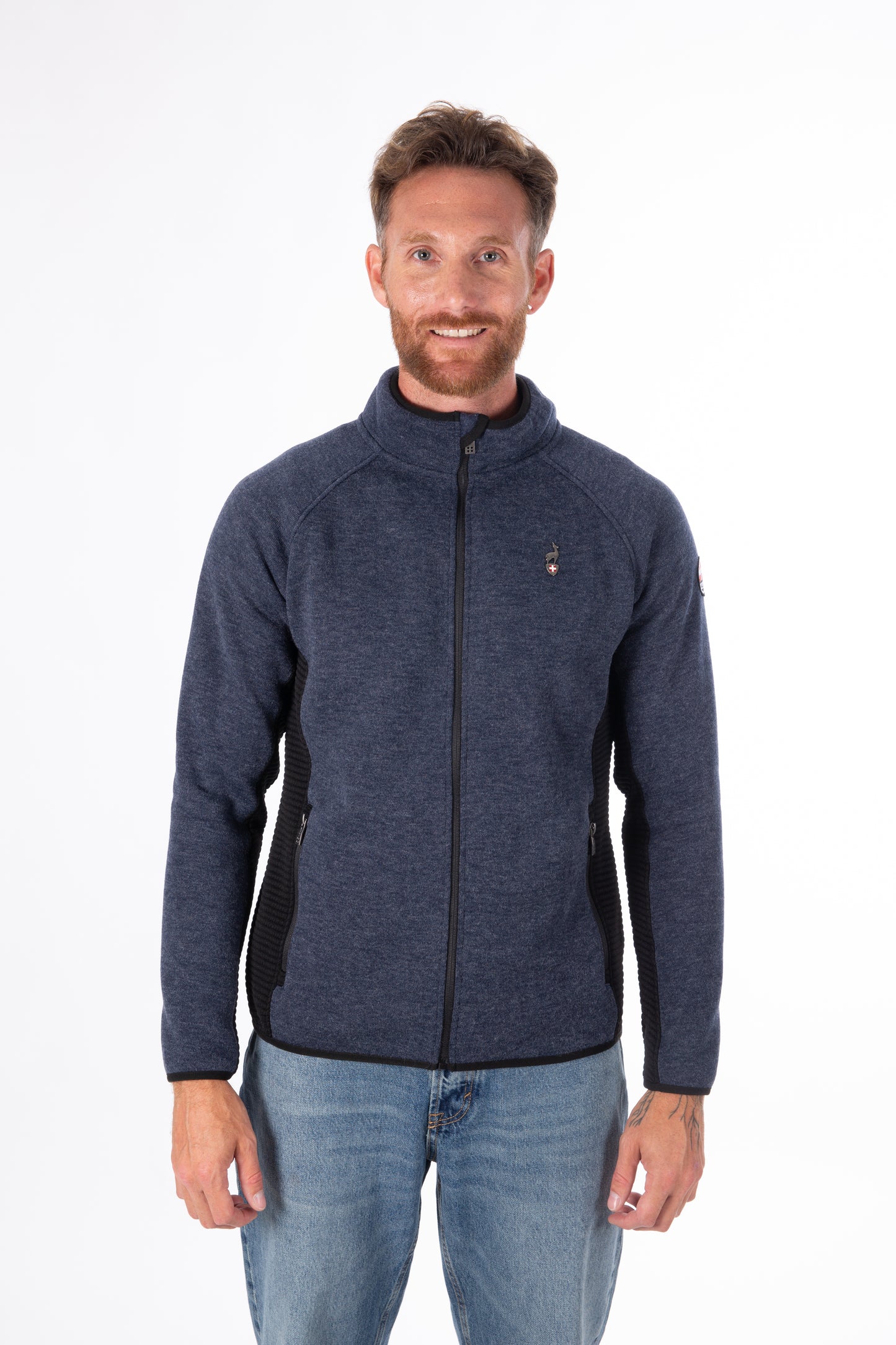 Jacke - RONAL Navy Black - Atmungsaktiv