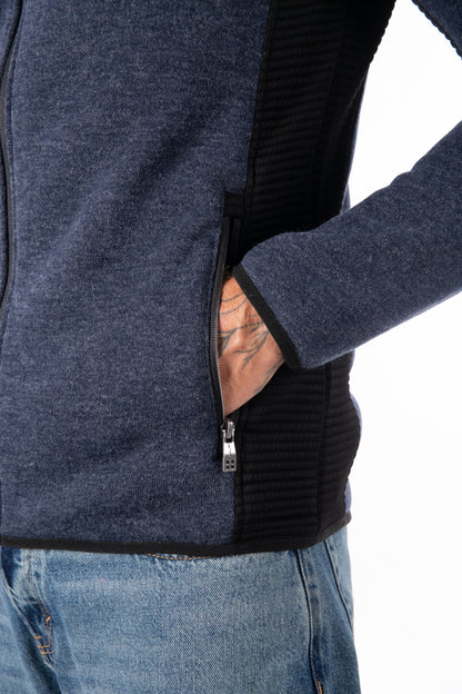 Jacke - RONAL Navy Black - Atmungsaktiv