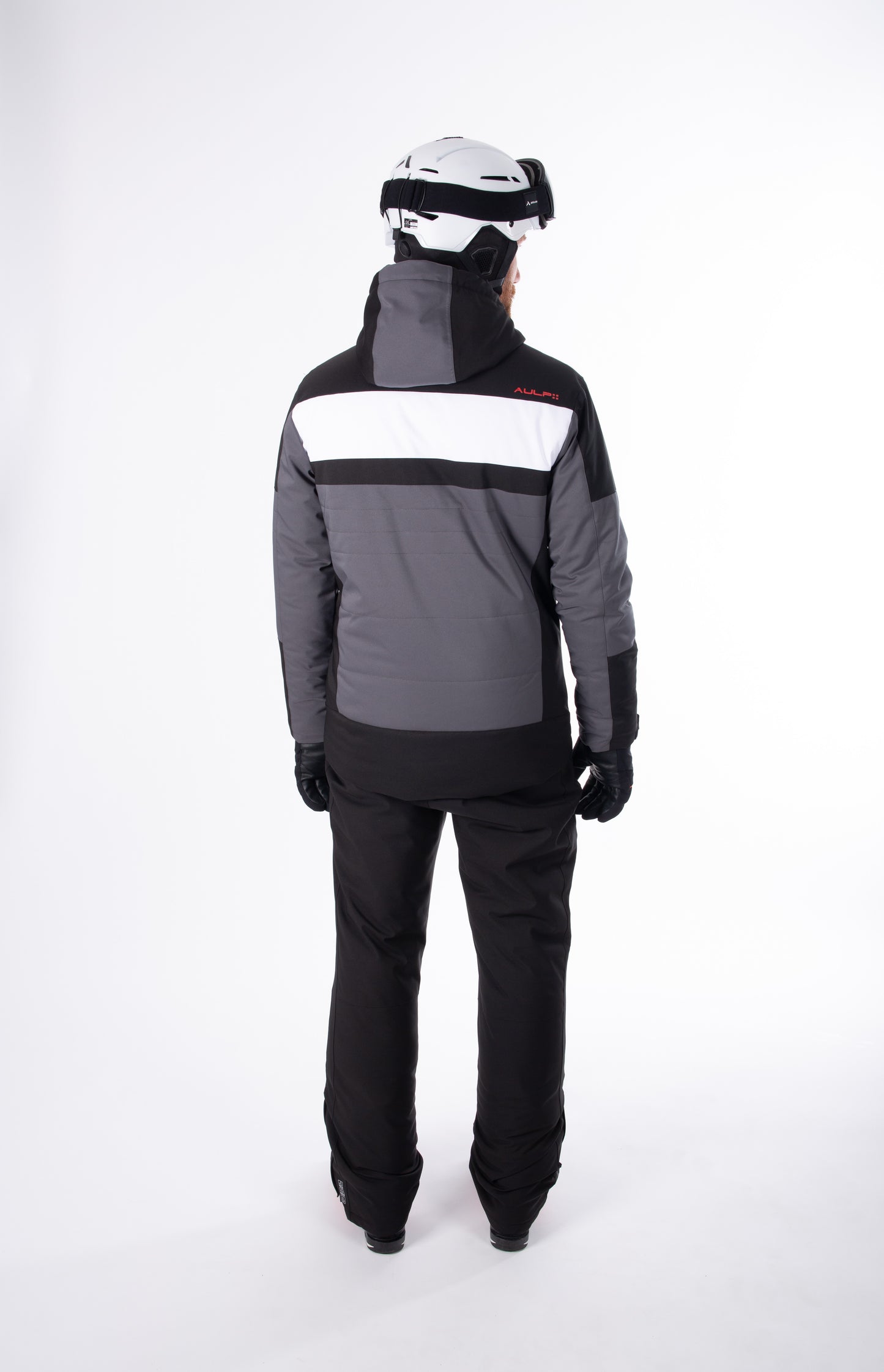 Skijacke - SHANE Anthrazit rot - 15k/15k Wassersäule