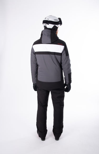 Skijacke - SHANE Anthrazit rot - 15k/15k Wassersäule