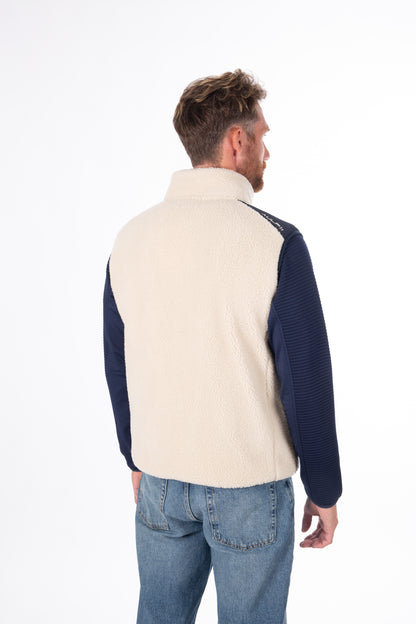 Fleeceweste - TARIK Greige - Warm