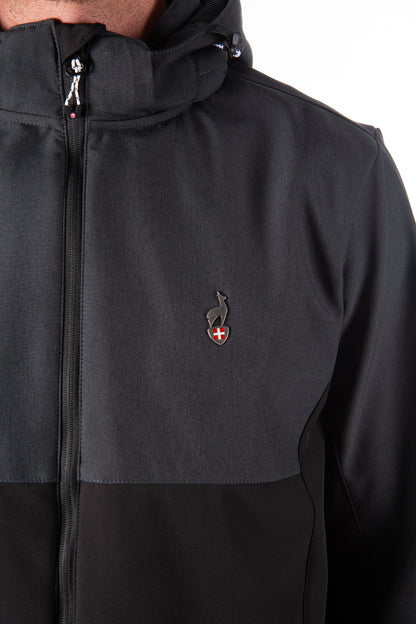 Softshelljacke - TIAGO Anthrazit Melange - Wasserdicht