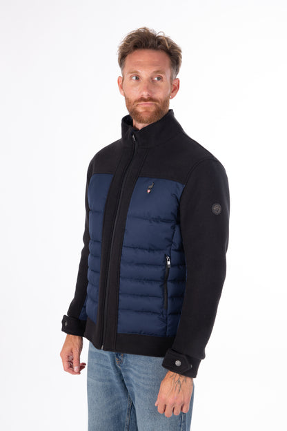 Hybridjacke - VALDO Navy - 66 % Polyamid