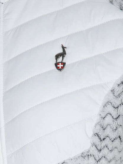 Hybridweste - CORDA white - Stilvoller Kälteschutz