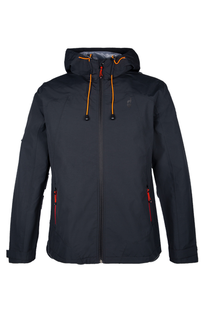 Regenjacke - MELLO Black - 10K/10K Wassersäule