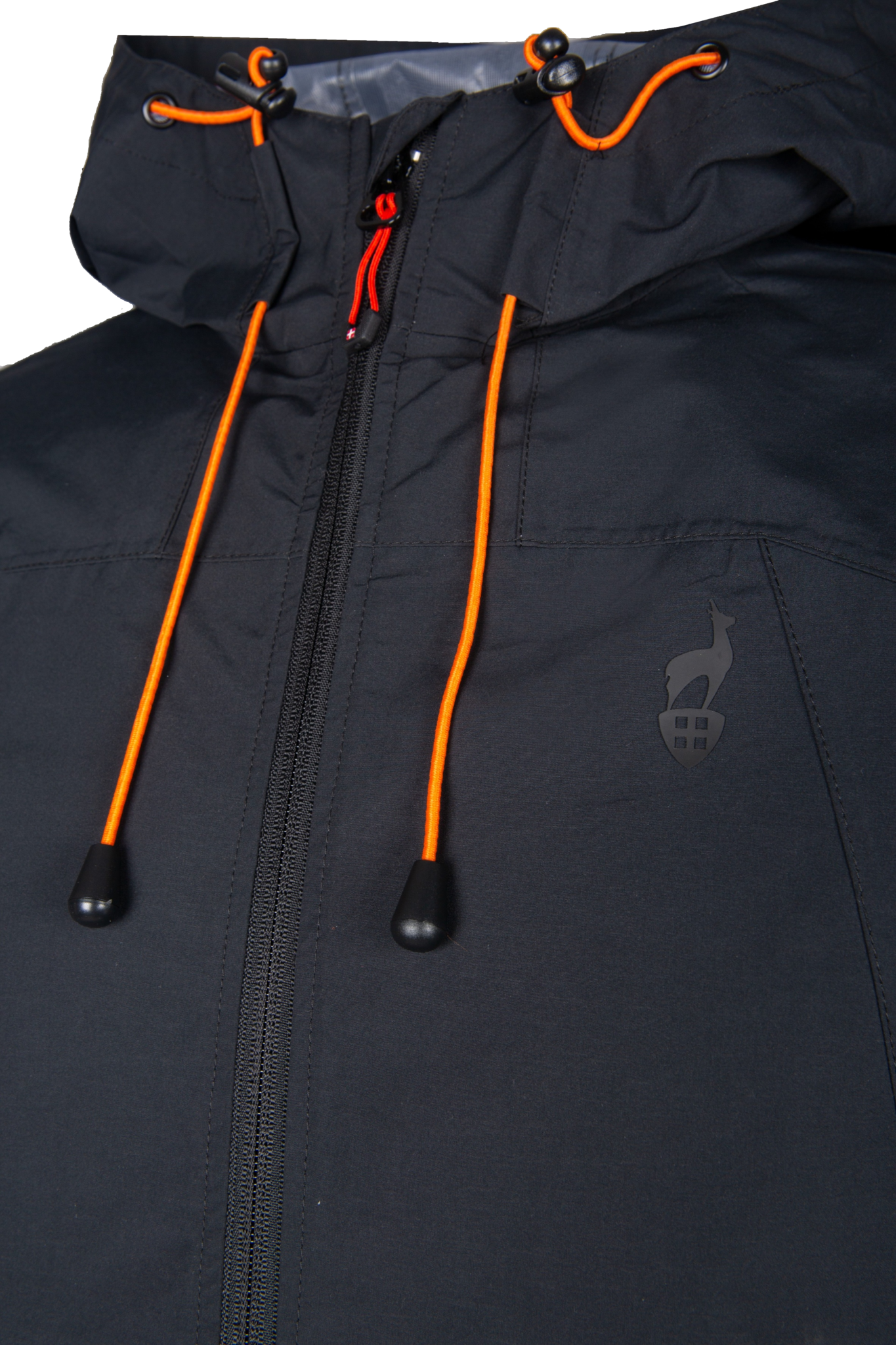 Regenjacke - MELLO Black - 10K/10K Wassersäule