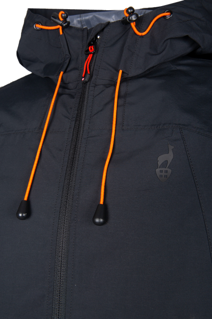 Regenjacke - MELLO Black - 10K/10K Wassersäule