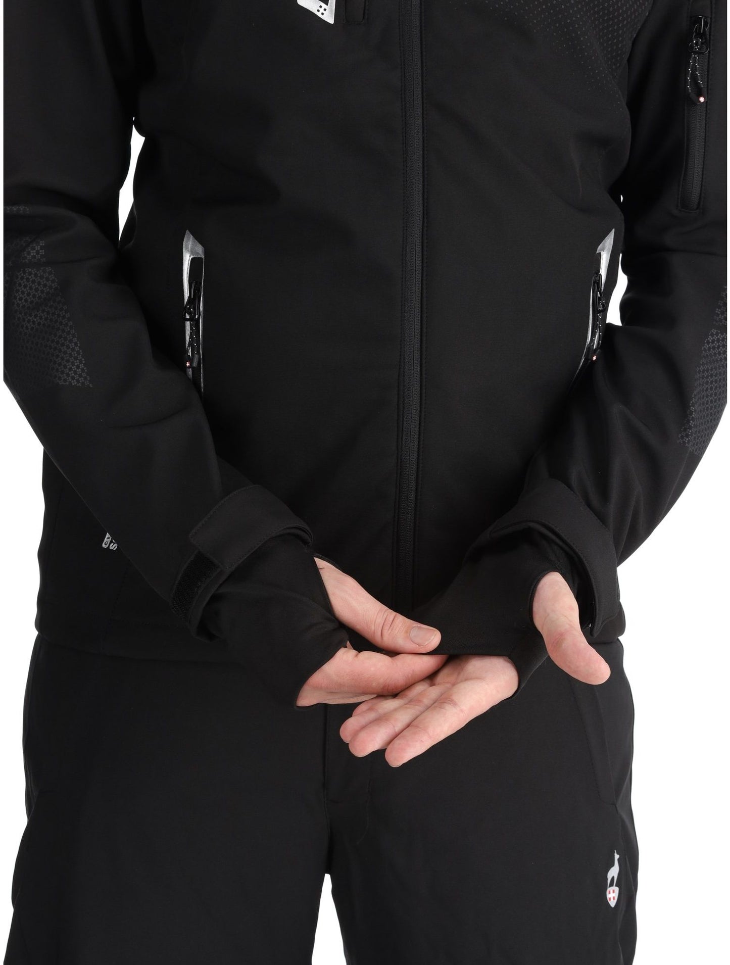 Softshelljacke - NEVIM Black - 5k/5k Wassersäule