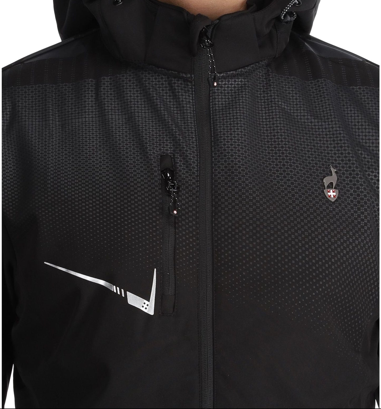 Softshelljacke - NEVIM Black - 5k/5k Wassersäule