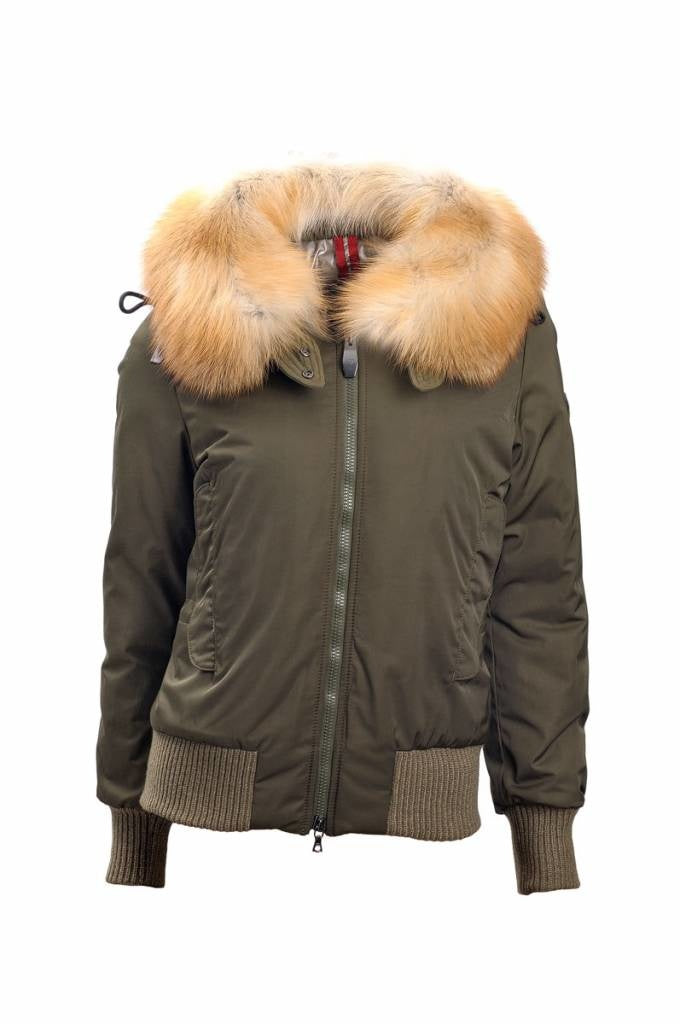 Anorak - MAROON AM FUR Pod0393 690 -  Daunenfüllung