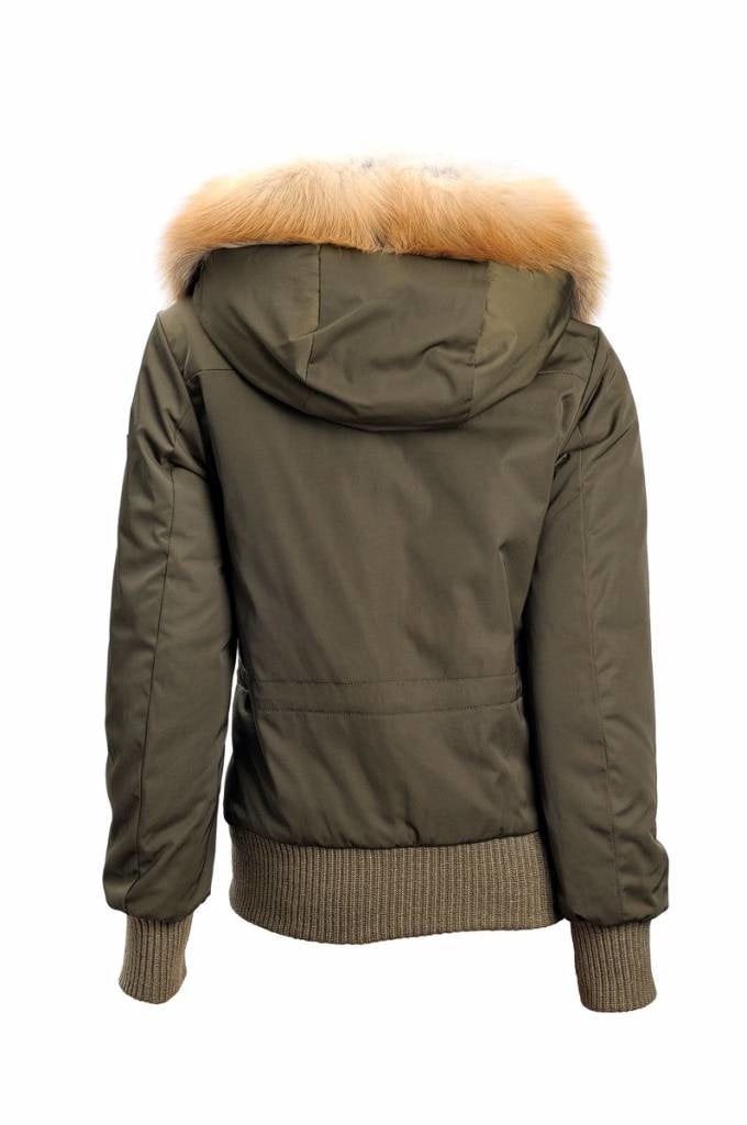 Anorak - MAROON AM FUR Pod0393 690 -  Daunenfüllung