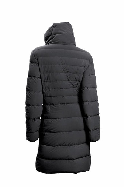 Daunenmantel - KATANEC POD0405 Schwarz -  Daunenwattierung