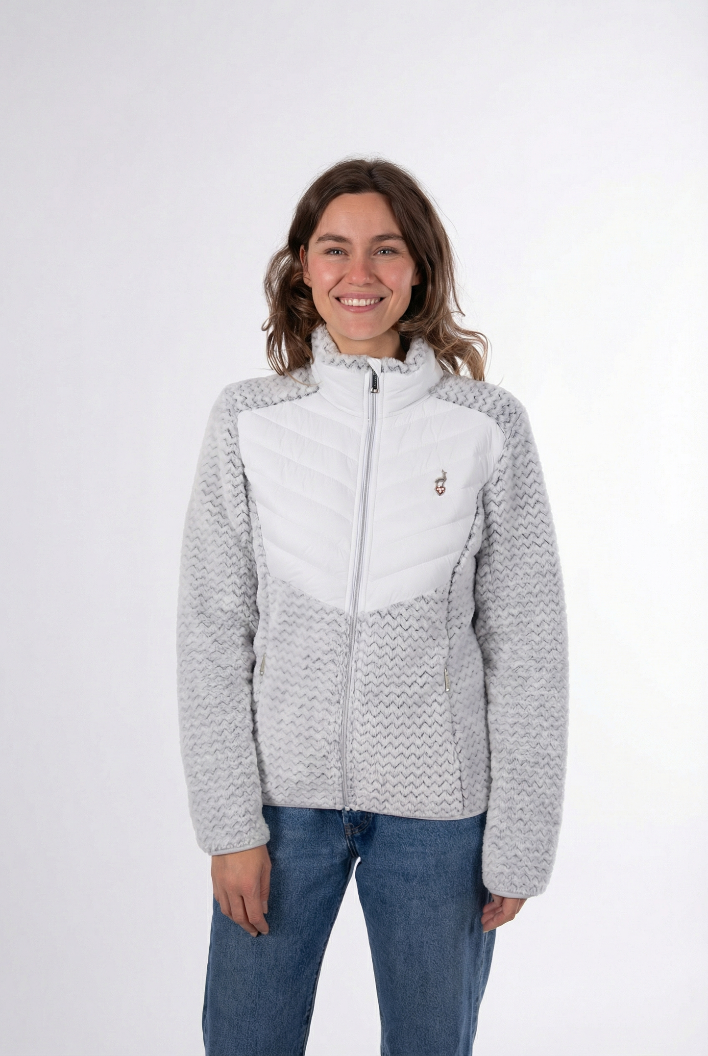Hybridjacke - COPEN white - Wärmeisolation
