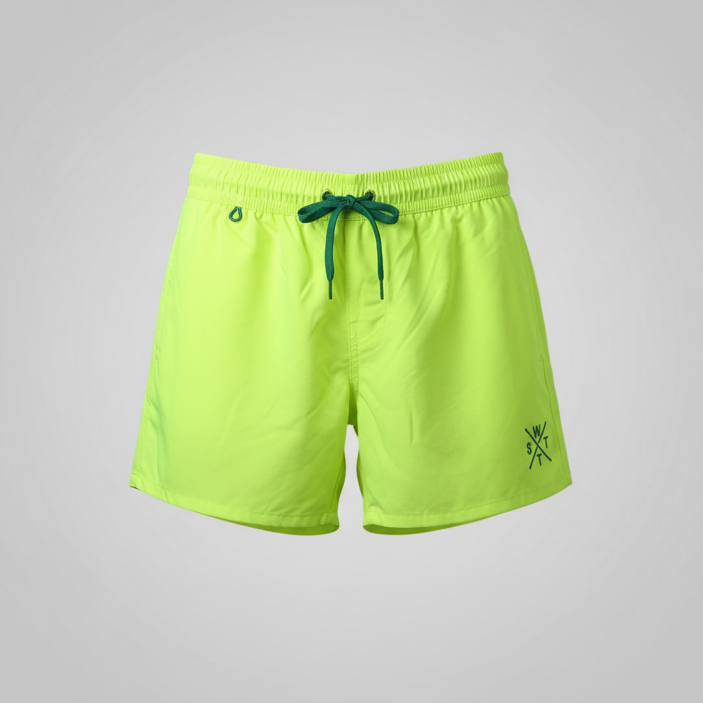 WATTS Herren Badehose – Neon Gelb