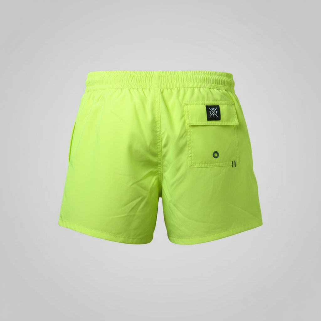WATTS Herren Badehose – Neon Gelb