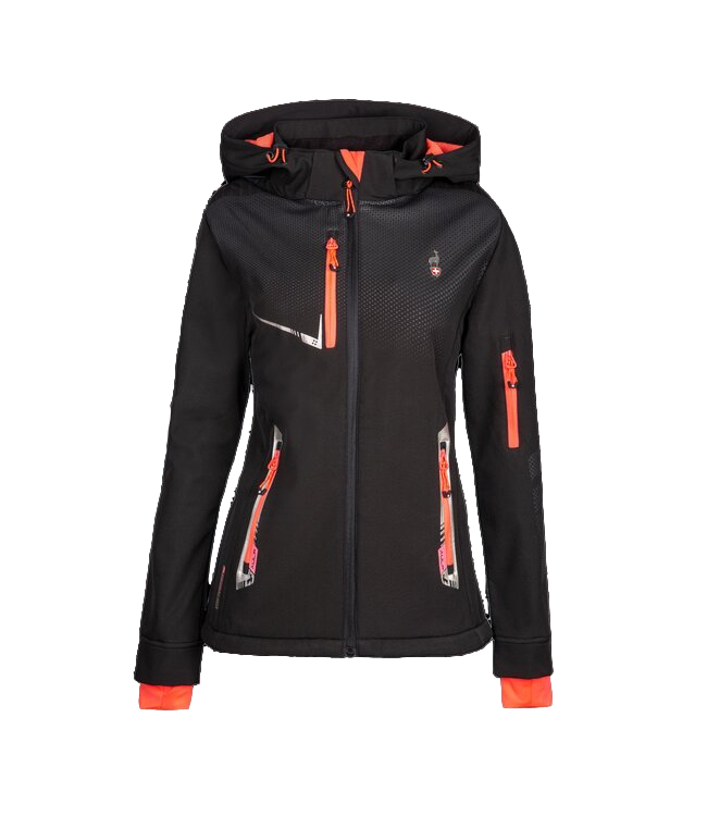 Softshelljacke - NELKA Black - 5k/5k Wassersäule
