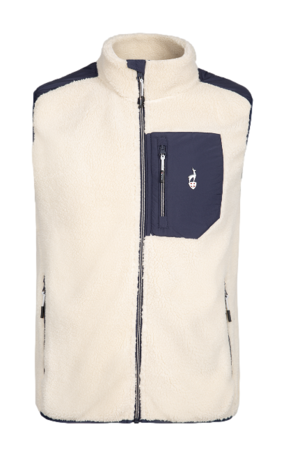 Fleeceweste - TARIK Greige - Warm