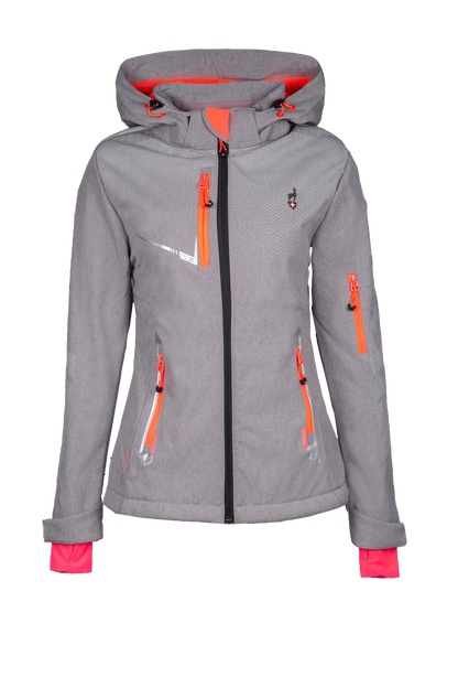 Softshelljacke - NELKA Grey - 5k/5k Wassersäule