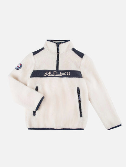 Sherpa-Fleecejacke - SIMBA Greige