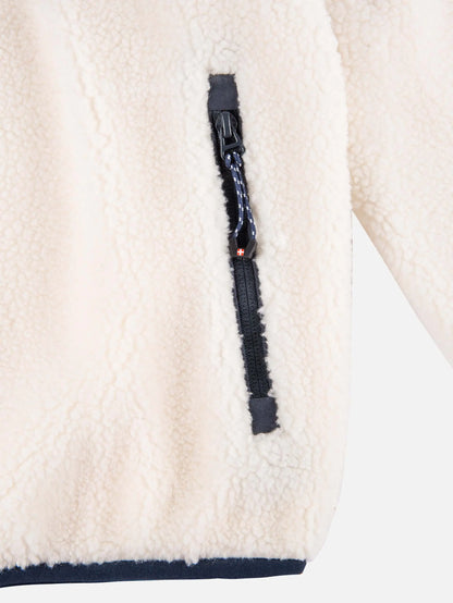 Sherpa-Fleecejacke - SIMBA Greige
