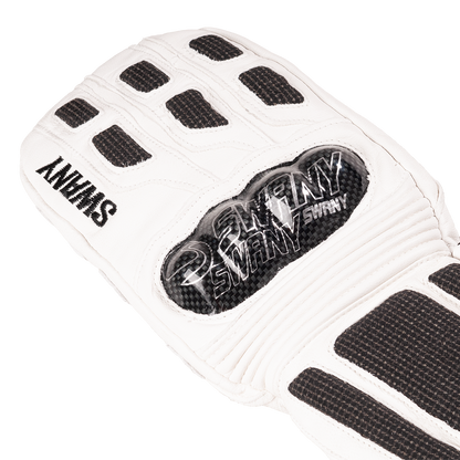 Herren Rennhandschuhe - SLX-7CM White - Erstklassigen Schutz