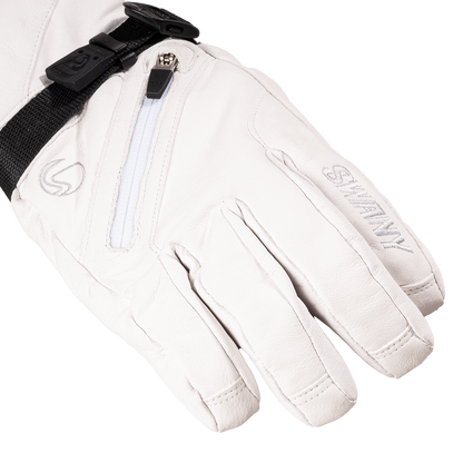 Damen Lederhandschuhe - SX-43L White - Triplex-Isolierung