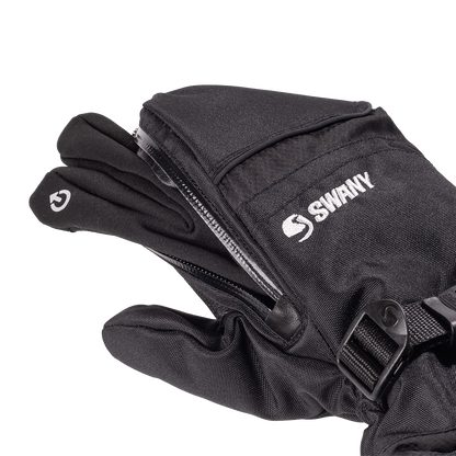 Damen Fäustlinge -TS-34L Black - Isolierung