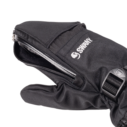 Damen Fäustlinge -TS-34L Black - Isolierung