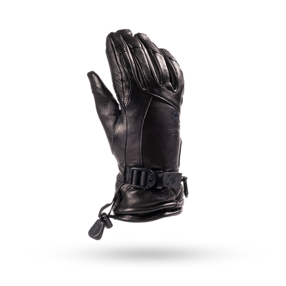 Damen Skihandschuhe - LF-30AL Black - Vollleder