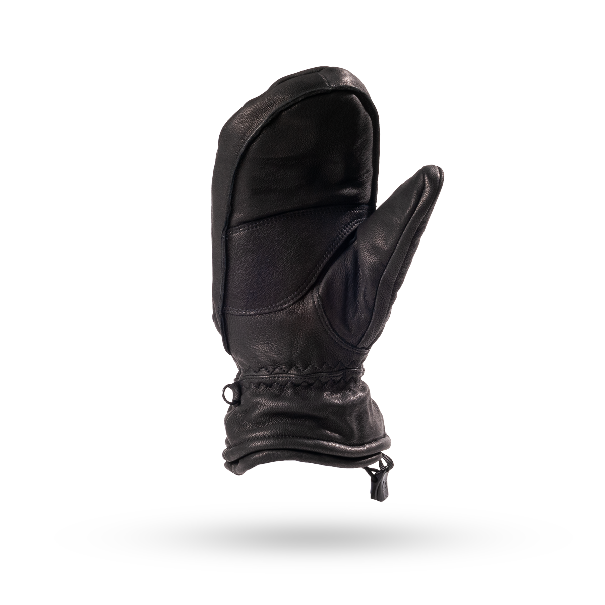 Damen Fäustlinge - LF-45L Black - Hochwertigem Leder