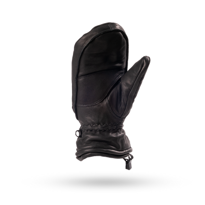 Damen Fäustlinge - LF-45L Black - Hochwertigem Leder