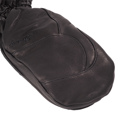 Damen Fäustlinge - LF-45L Black - Hochwertigem Leder