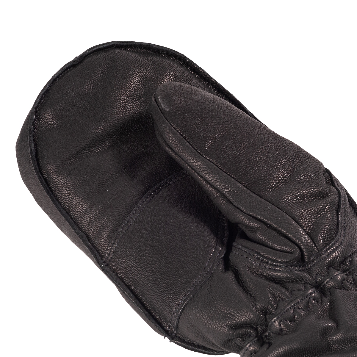 Damen Fäustlinge - LF-45L Black - Hochwertigem Leder