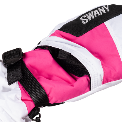 Damen Fäustlinge - SX-66L White/Magneta - Isolierung