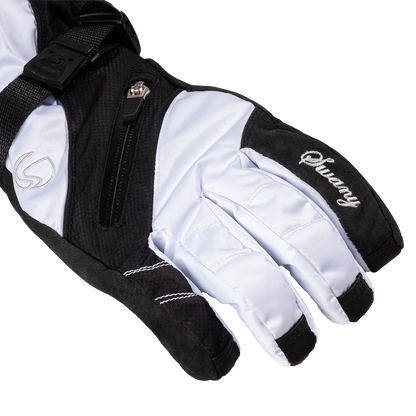 Damen Skihandschuhe - LF-25L White/Black- Gore-Tex-Technologie