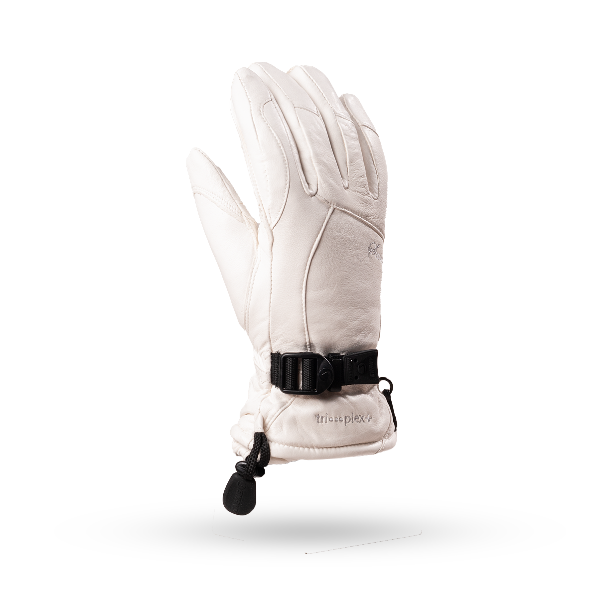 Damen Skihandschuhe - LF-30AL White - Vollleder