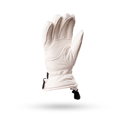 Damen Skihandschuhe - LF-30AL White - Vollleder