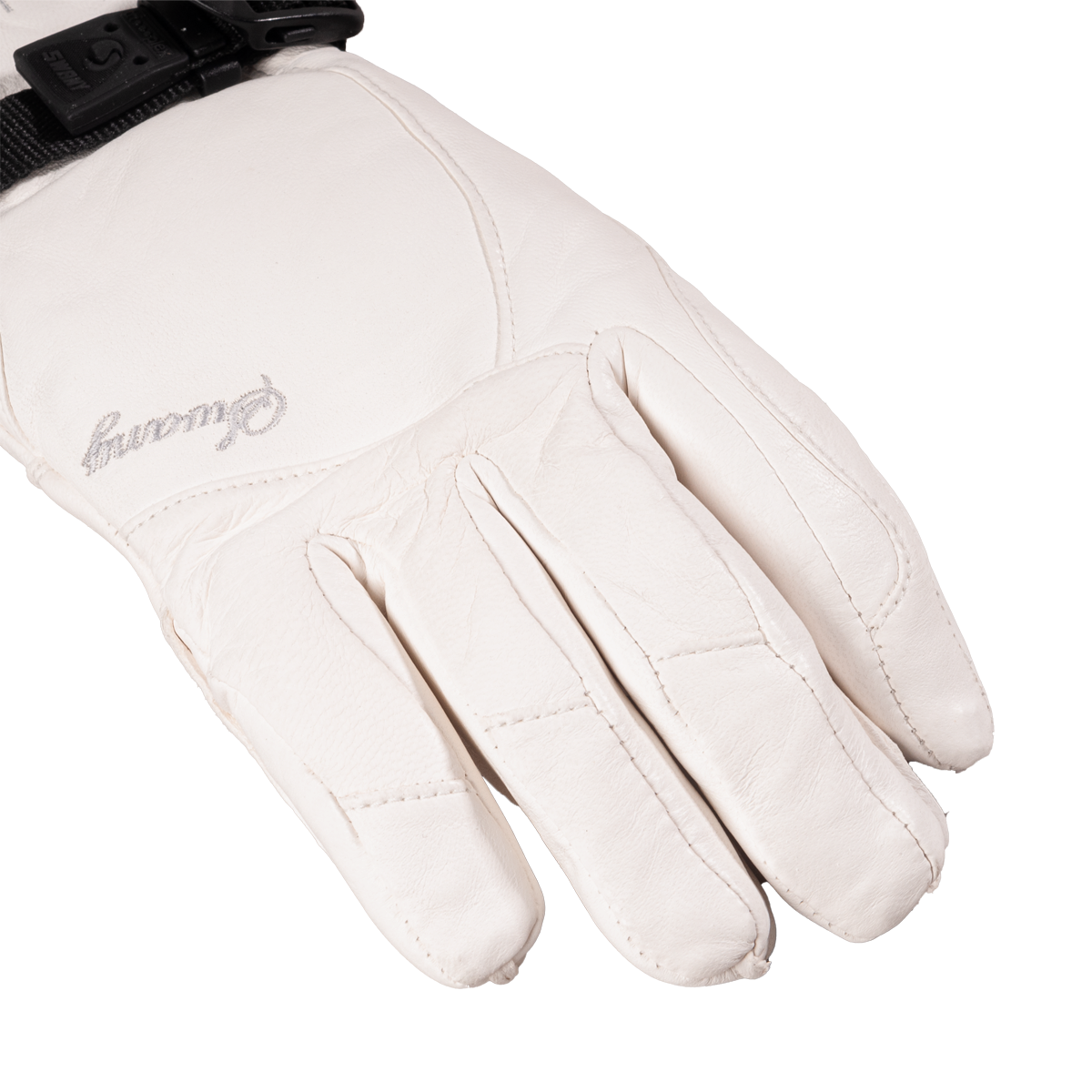 Damen Skihandschuhe - LF-30AL White - Vollleder