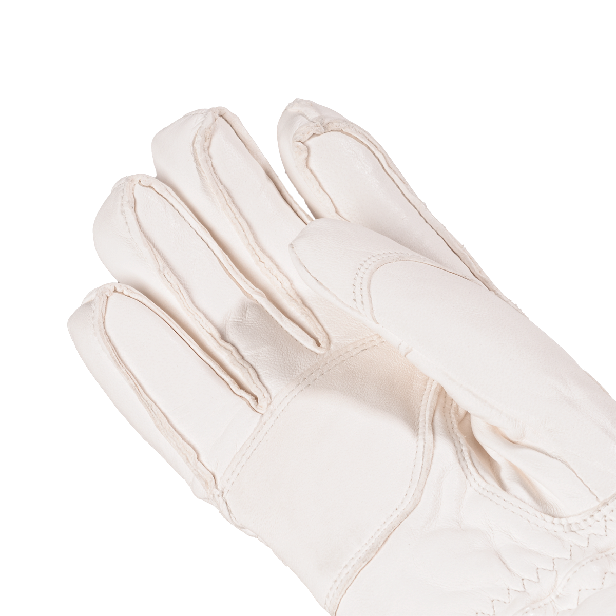 Damen Skihandschuhe - LF-30AL White - Vollleder