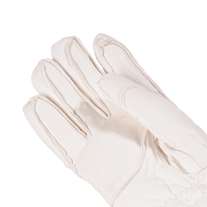 Damen Skihandschuhe - LF-30AL White - Vollleder